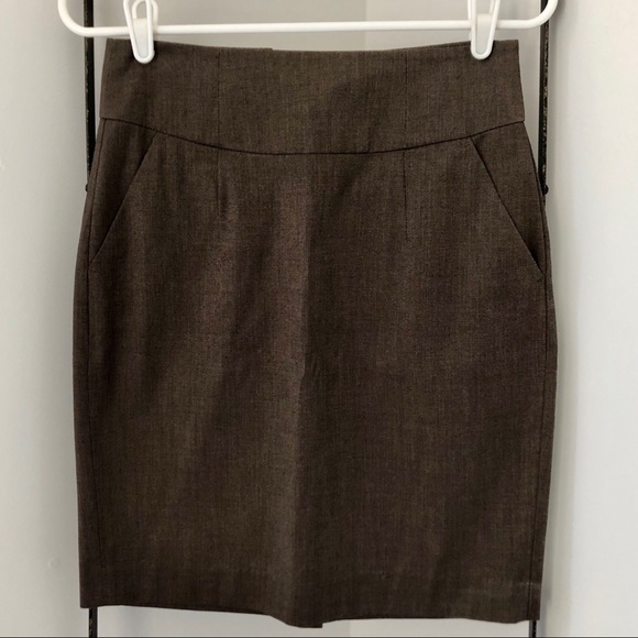 Banana Republic Dresses & Skirts - Brown Banana Republic Pencil Skirt